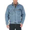 Wrangler Men's Rugged Wear Unlined Denim Jacket, Vintage Indigo, 3X
