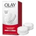 Olay Facial Cleaning Brush by ProX by Advanced Facial Cleansing System Replacement Brush Heads, 2 Count, Mothers Day Gift