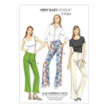 Vogue 9181 Misses' Pattern Custom-Fit Bootcut Pants - Size 6-8-10-12-14