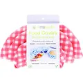 4Myearth Red Gingham Food Cover Set, Pack of 4