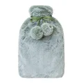 J.Elliot Archie Hot Water Bottle and Cover, 37 x 22 cm Size, Sage