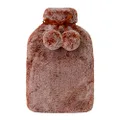 J.Elliot Archie Hot Water Bottle and Cover, 37 x 22 cm Size, Terracotta