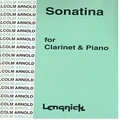 Lengnick Sonatina for Clarinet and Piano Opus 29 Book