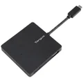 Targus USB-C to 3-Port USB 3.0 Hub with Power Pass-Through and 5 Gbps Data Transfer Speed, Black (ACH924USZ)