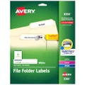 Avery File Folder Labels with TrueBlock Technology, Permanent Adhesive, 2/3" x 3-7/16", Laser/Inkjet, 750 Labels (08366)