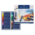 Faber-Castell Rich Creative Studio Oil Pastels, Assorted – Cardboard Box of 24, (18-127024) (FC127024AZ)