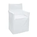 J.Elliot Outdoor Solid Director Chair Std Cover, White