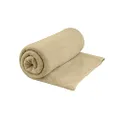 Sea to Summit Tek Towel, Plush Camping and Travel Towel, X-Large (30 x 60 inches), Desert Brown