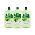 Palmolive Foaming Antibacterial Liquid Hand Wash Soap 3L (3 x 1L packs), Lime and Mint Refill and Save, No Parabens Phthalates and Alcohol, Recyclable Bottle