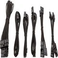 Corsair SF Series Premium Individually Sleeved PSU Cable Kit, Black