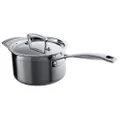 Le Creuset 3-Ply Stainless Steel Saucepan with Lid, 20 cm