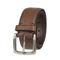 Columbia Men's Big & Tall Trinity 1 3/8 in. Feather Edge Belt, Brown, 52 (Extended Size)