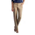 Lee Women's Relaxed-Fit All Day Pant, Flax, 12 Long