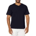 Champion Men's Classic Jersey V-neck T-shirt Shirt, navy, X-Large UK