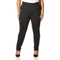 Calvin Klein Women's Birdseye Compression Pant, Black, Large