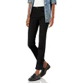 NYDJ Women's Sheri Slim Jeans, Black Deux, 18 US