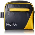Nautica Mens Accessories mens Top Zip Travel Kit Toiletry Bag Organizer Packing Organizers - yellow - One Size