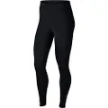 Nike Women's One Luxe Mid-Rise Leggings, Black/Clear, Small