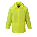 Portwest S440 Mens Lightweight Waterproof Classic Rain Safety Jacket Yellow, 3X-Large