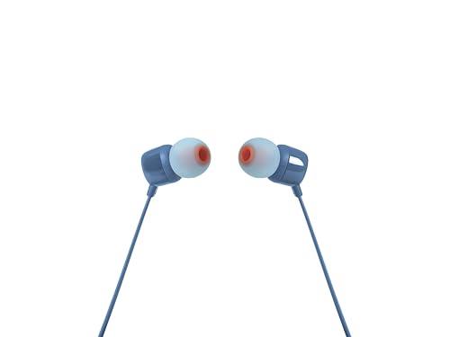 JBL Tune 110 Wired in Ear Headphones Blue