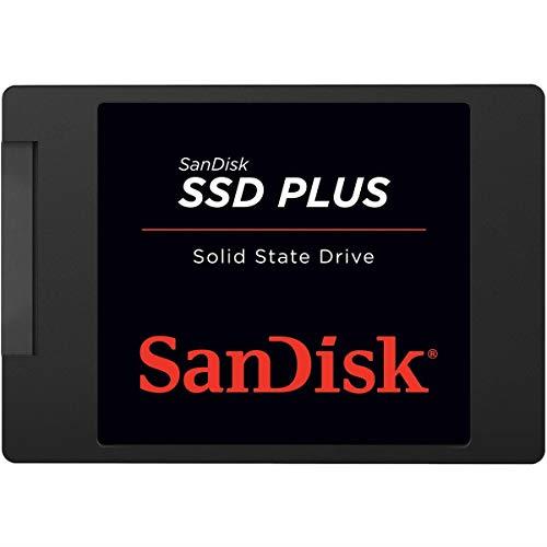 SanDisk SSD Plus 2TB Internal SSD - SATA III 6 Gb/s, 2.5"/7mm, Up to 535 MB/s - SDSSDA-2T00-G26