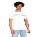 Calvin Klein 2 Pack Slim Organic T-Shirts, White, X-Small