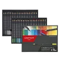 Caran d'Ache CARAN D`ACHE 3510-420 Colored Pencils, Water Soluble Museum Aquarel, Set of 40 Colors, Paper Box