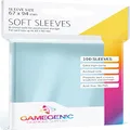 Gamegenic GG1014 Soft Card Sleeves with 100 Sleeves Per Pack, Clear