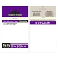 Sleeve Kings Board Game Standard European Card Sleeves 55-Piece Pack, 59 mm x 92 mm Size