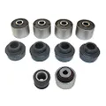 Front Suspension Rubber Radius Arm Bushes Kit Compatible with Nissan Patrol GU Wagon 00-on