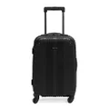 Kenneth Cole REACTION Out of Bounds Lightweight Hardshell 4-Wheel Spinner Luggage, Midnight Black, 20-Inch Carry On, Out of Bounds
