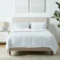 Amazon Basics Ultra-Soft Micromink Sherpa Comforter Bed Set - Gray, Full/Queen