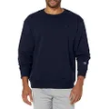 Champion Men's Powerblend Fleece Pullover Sweatshirt, Navy, 3XL