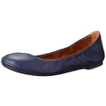 Lucky Brand Women's Emmie Ballet Flat, American Navy/Leather, 8.5