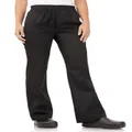 Chef Works Women's Essential Baggy Chef Pants, Black, X-Small
