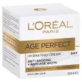 L'Oréal Paris Age Perfect Hydrating Day Moisturiser for Mature Skin Moistuiser, with Soya Bean Extract and Melanin Block, 50ml