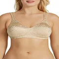 Playtex Women's Cotton Blend Ultimate Lift & Support Bra, Nude, 14D