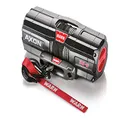 WARN 101130 AXON 35-S Powersports Winch with Spydura Synthetic Cable Rope: 3/16" Diameter x 50' Length, 1.75 Ton (3,500 lb) Pulling Capacity