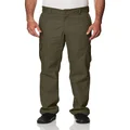 Dickies Men's Regular Straight Flex Twill Cargo Pant, Moss, 34W x 34L