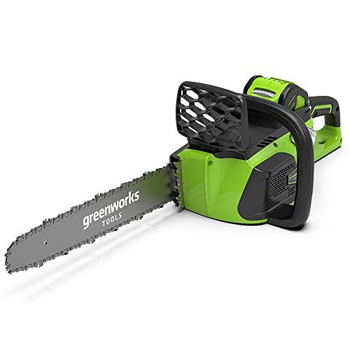 Greenworks 40V Brushless Chainsaw, 40 cm