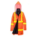 Huski K8155 High Vis Waterproof Roads 2-in-1 Jacket Orange, 5X-Large