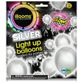 Illooms Balloon, Silver, 15 Pack