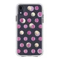 Case Mate Phone Case for iPhone XR Wallpaper, Pink Dots