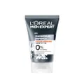 L'Oréal Men Expert Sensitive Skin Face Wash, Magnesium Defence, Men's Facial Cleanser, With Magnesium Mineral And Hyaluronic Acid, 100ml