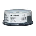 Verbatim 98924 M-Disc BD-R DL 50GB 6X with Surface - 25pk Spindle,White,25-Disc