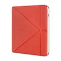 Kobo Libra 2 SleepCover Case | Poppy Red | Sleep/Wake Technology | Built-in 2-Way Stand | Vegan Leather | Compatible with 7” Kobo Libra 2 eReader