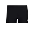 Adidas Men's Colorblock Swim Boxer Shorts, Black/Grey Three, Small