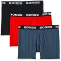 Bonds Men's Underwear Total Package Trunk - 3 Pack, PACK 03 (3 Pack), Small