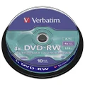 DVD-RW 4.7GB 10Pk Spindle 4X