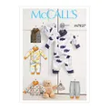 McCall's M7827 Infants Bunting, Jacket, Vest, Pants and Hat, Size NB-S-M-L-XL